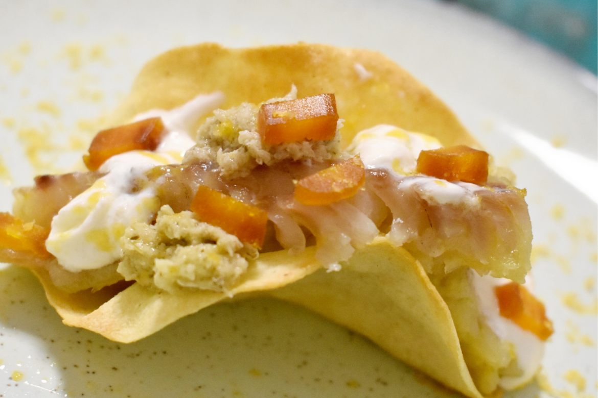 Tacos con Bottarga Tacos con Bottarga